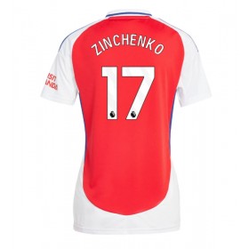 Arsenal Oleksandr Zinchenko #17 Hemmakläder Dam 2024-25 Kortärmad